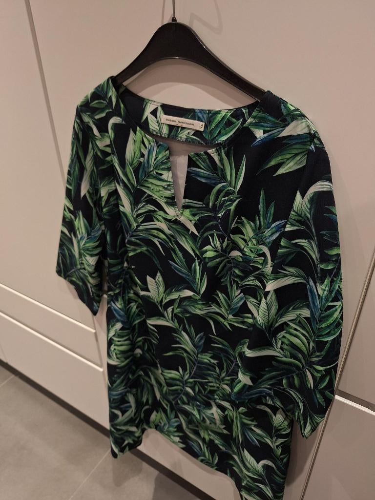 Prachtige designerjurk Nathalie Vleeschouwer, Ophalen, Maat 46/48 (XL) of groter, Zo goed als nieuw, Nathalie vleeschouwer