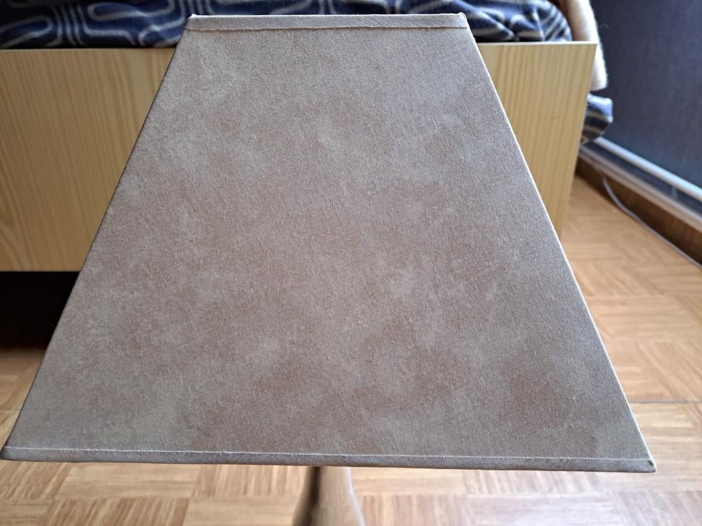 beige lampkap beige kleur., Ophalen, Zo goed als nieuw
