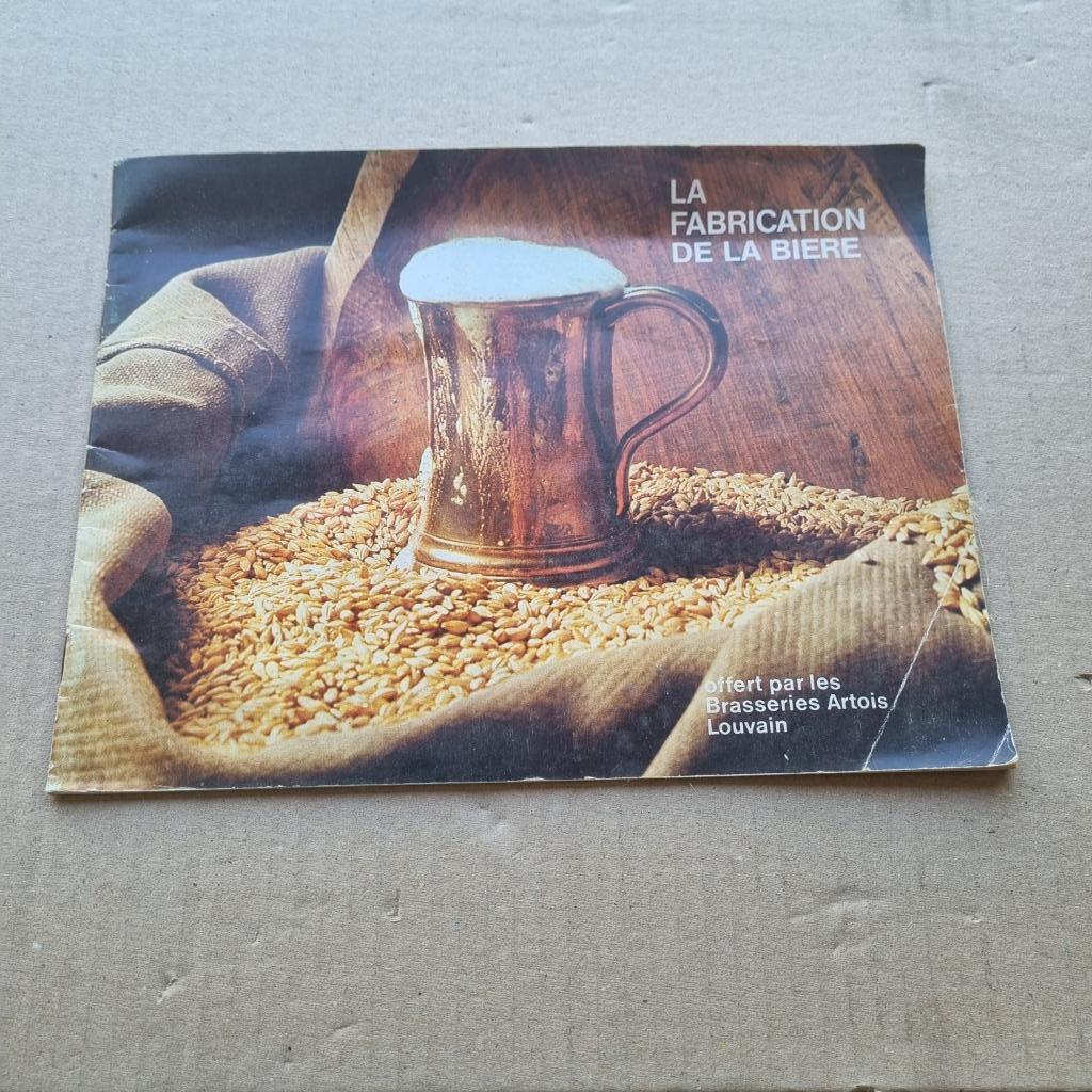 Brochure Stella Artois - La fabrication de la bière, Enlèvement ou Envoi, Utilisé, Autres types, Stella Artois