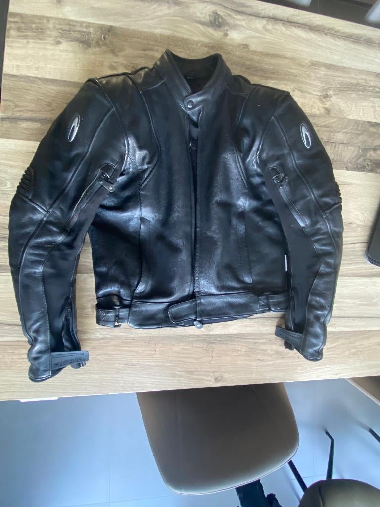 Mooi zwart leder motorpak, Seconde main, Combinaison, Hommes, Richa