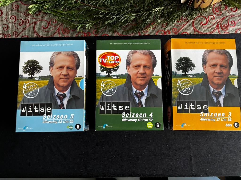 Witse seizoen 3 + 4, Cd's en Dvd's, Boxset, Ophalen of Verzenden, Zo goed als nieuw, Vanaf 6 jaar