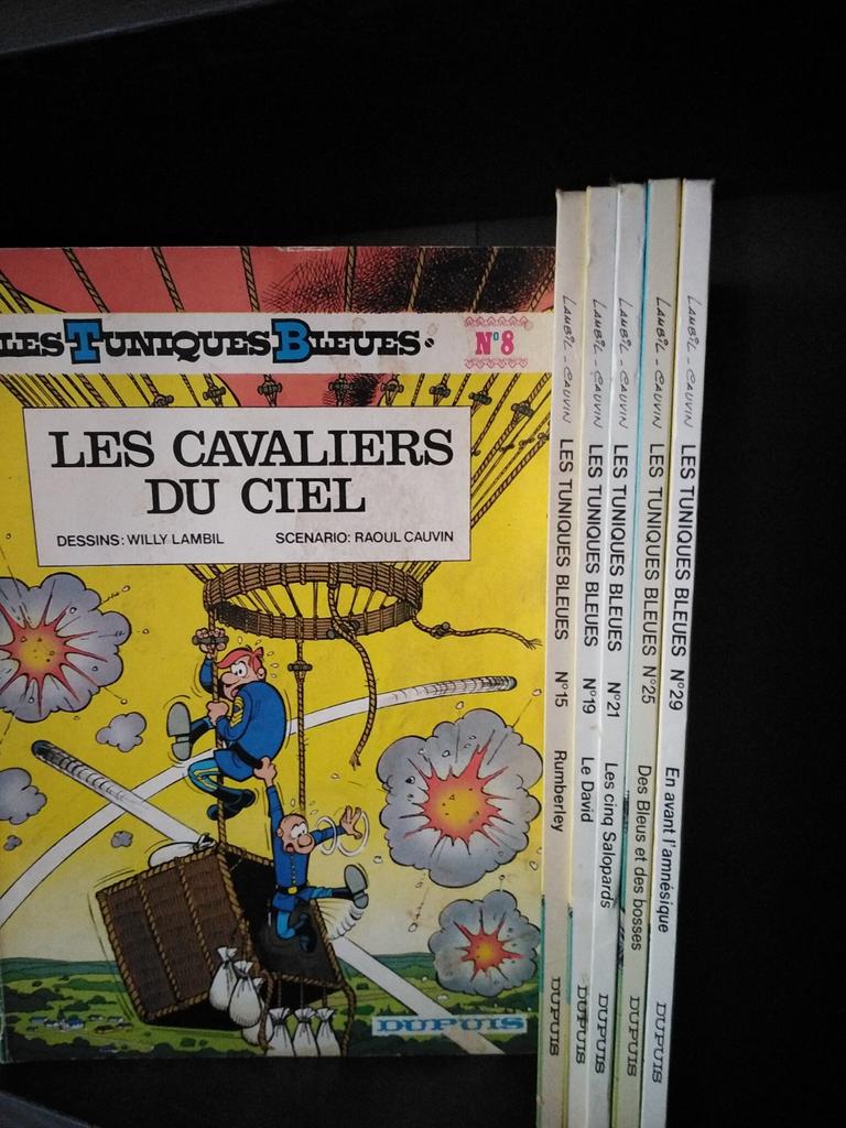 Les tuniques bleues---6 Albums, Ophalen of Verzenden