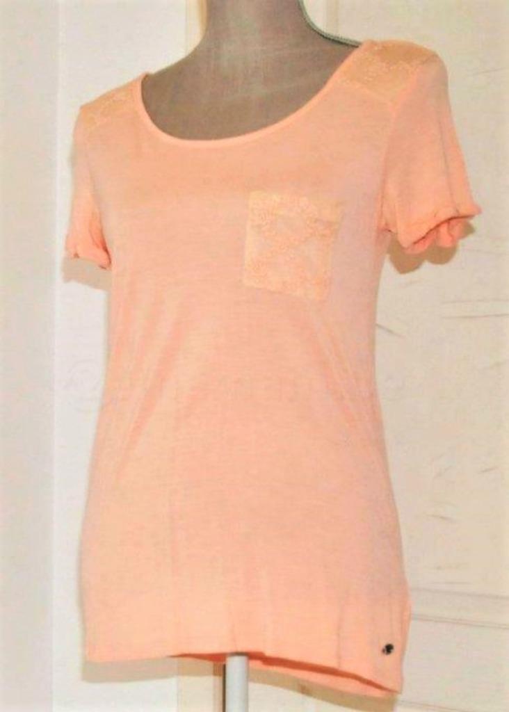 Esprit EDC t shirt saumon t.S ,tb état, Manches courtes, Taille 36 (S), Comme neuf, Enlèvement