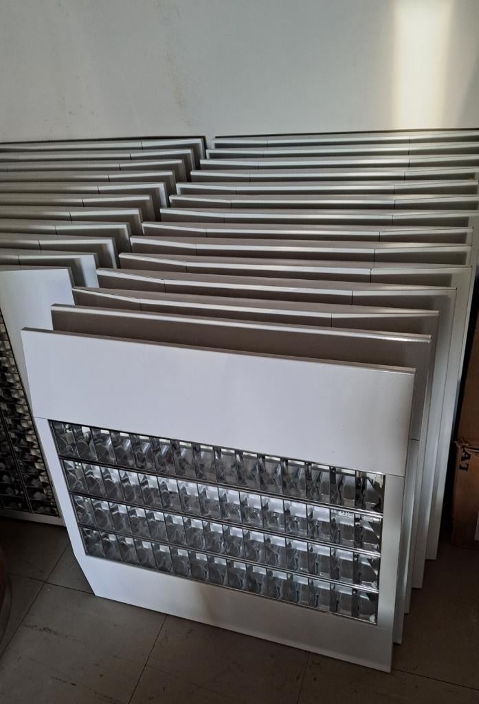 Plafond Tl 5 lichtbakken, Ophalen, Gebruikt, Metaal