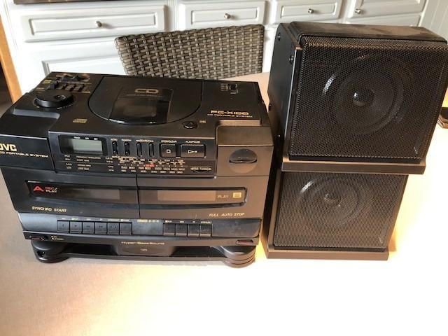 JVC portable system, Ophalen, Nieuw, Tuner of Radio, JVC