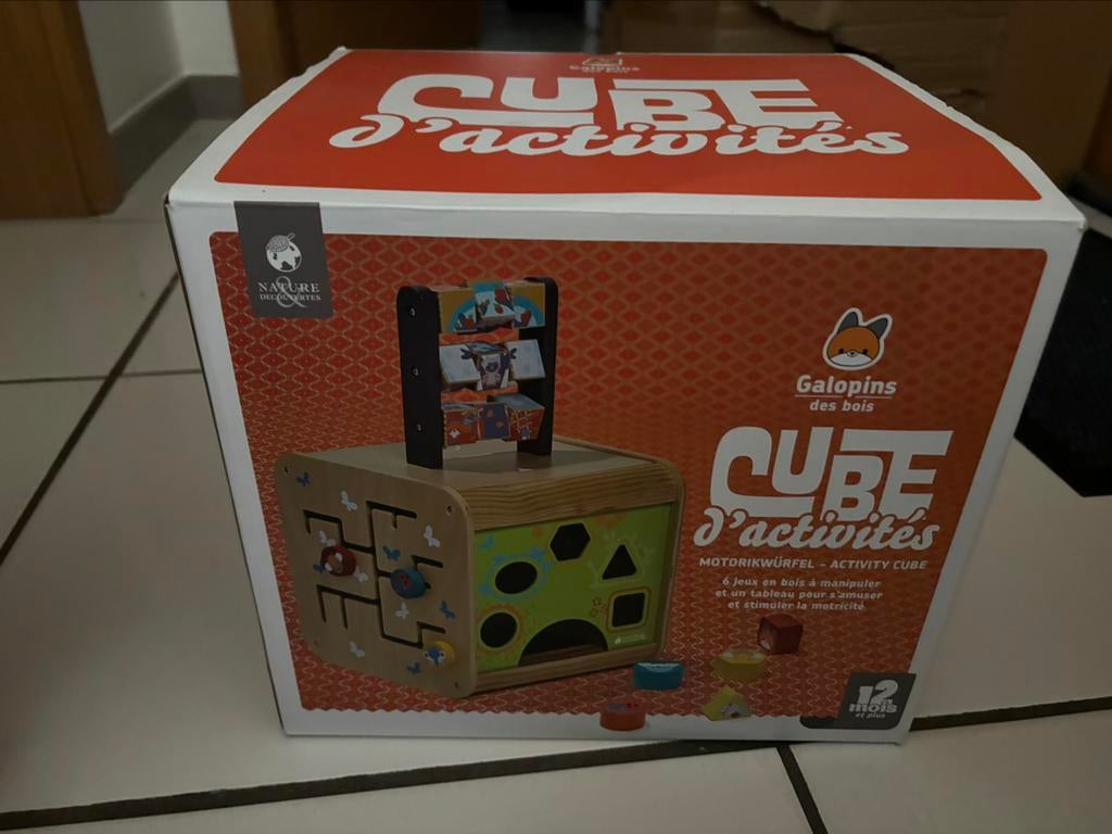 St-Nicolas!Cube d’activités Nature & Découvertes -comme neuf, Ophalen, Zo goed als nieuw, Overige typen