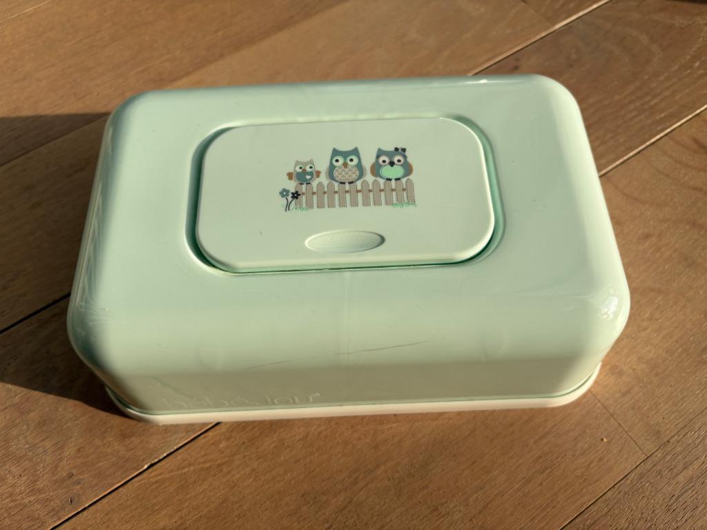 Bébé-jou doos voor vochtige doekjes, Ophalen, Gebruikt