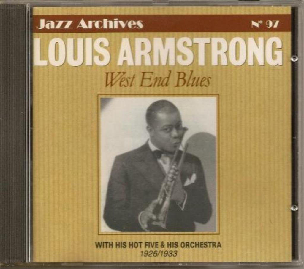 Louis Armstrong With His Hot Five Orchestra West End Blues, Verzenden, Voor 1940, Zo goed als nieuw, Jazz en Blues