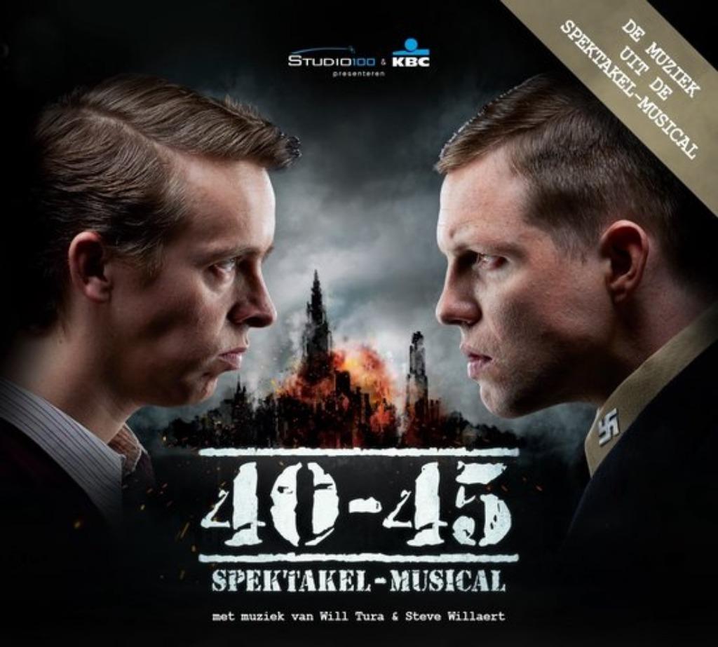 40/45 musical,cd nieuw in verpakking, Cd's en Dvd's, Ophalen of Verzenden