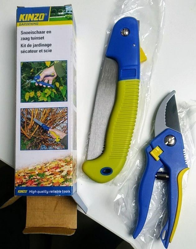 Snoeischaar + handzaag, Tuin en Terras, Ophalen of Verzenden, Nieuw, Kinzo