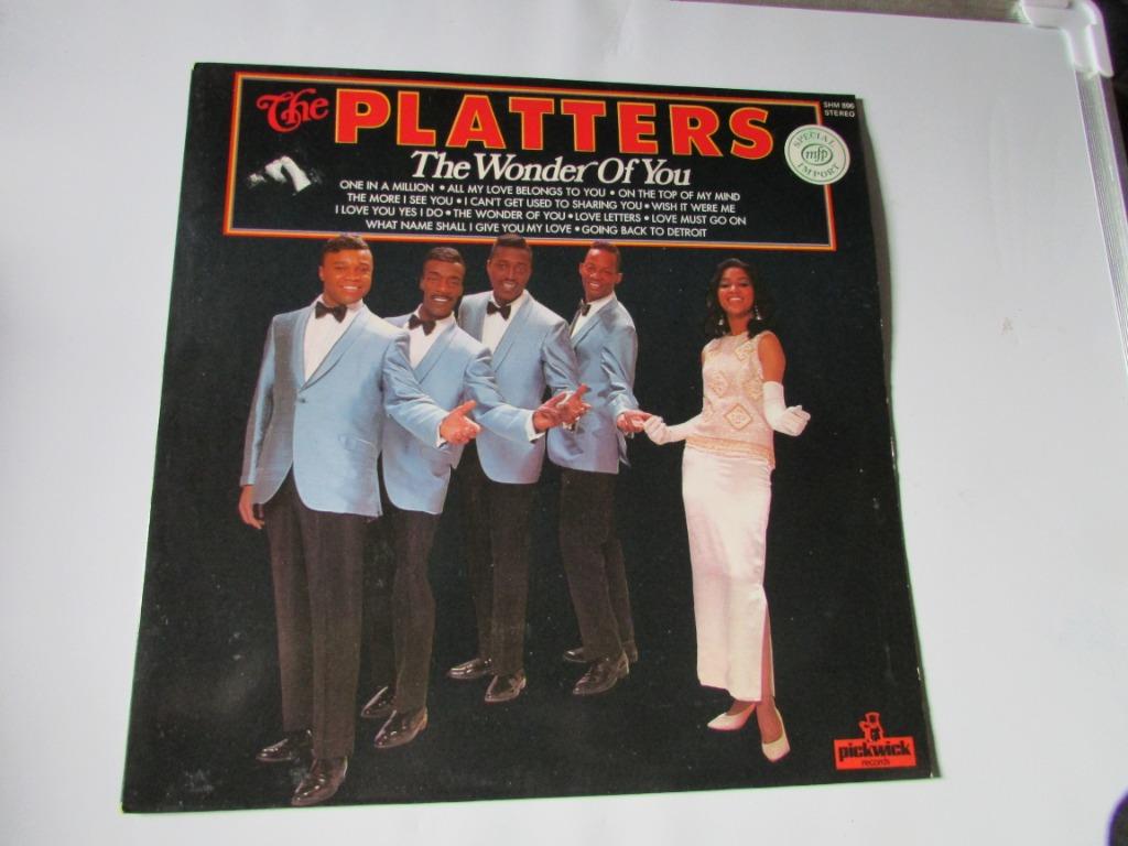 THE PLATTERS, THE WONDER OF YOU ,LP, Ophalen of Verzenden, Gebruikt, 12 inch