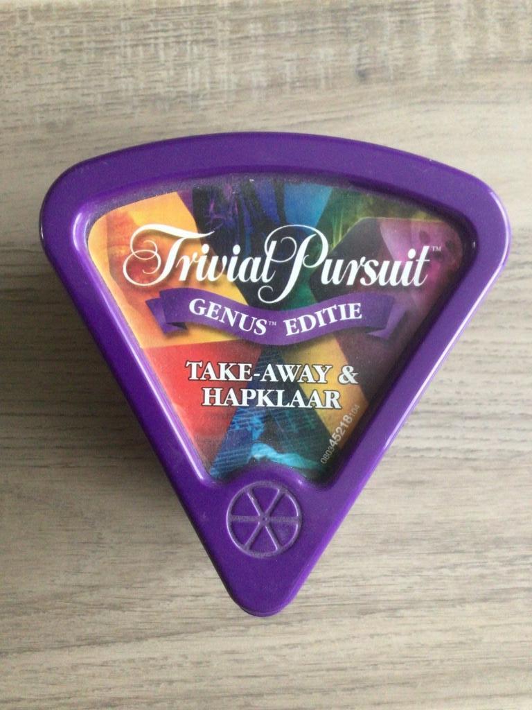 Trivial Pursuit Genus editie, Hobby en Vrije tijd, Ophalen of Verzenden, Gebruikt