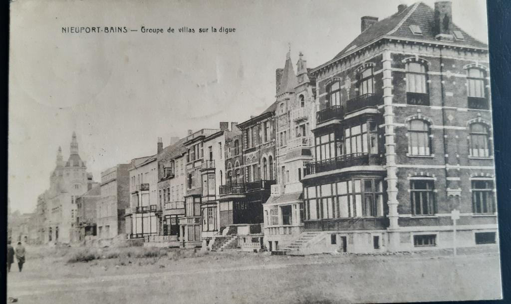 NIEUPOORT NIEUPORT Villas DIGUE en bord de mer !, Collections, Cartes postales | Belgique, Enlèvement ou Envoi