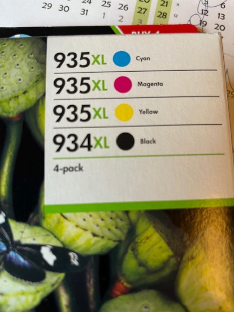 inktpatronen, Ophalen, Nieuw, Cartridge, HP ORIGINAL