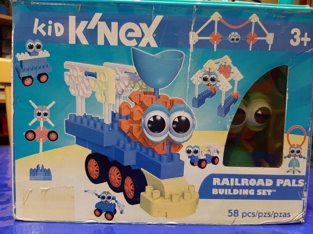 Knex in box railroad building set, Ophalen of Verzenden, Zo goed als nieuw