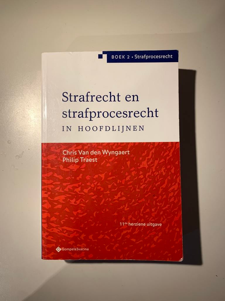 Strafprocesrecht (boek 2), Boeken, Ophalen, Zo goed als nieuw, Nederlands