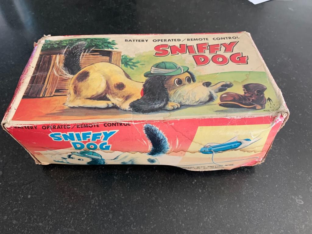 Sniffy The Dog Battery Operated Remote Controlled - jaren 60, Kinderen en Baby's, Ophalen of Verzenden, Gebruikt, Jongen of Meisje