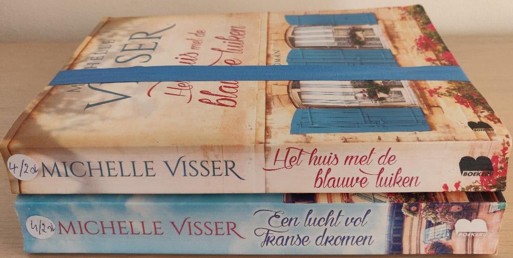 Het huis met de blauwe luiken-Een lucht vol Franse dromen, Ophalen, Gelezen, Michelle Visser