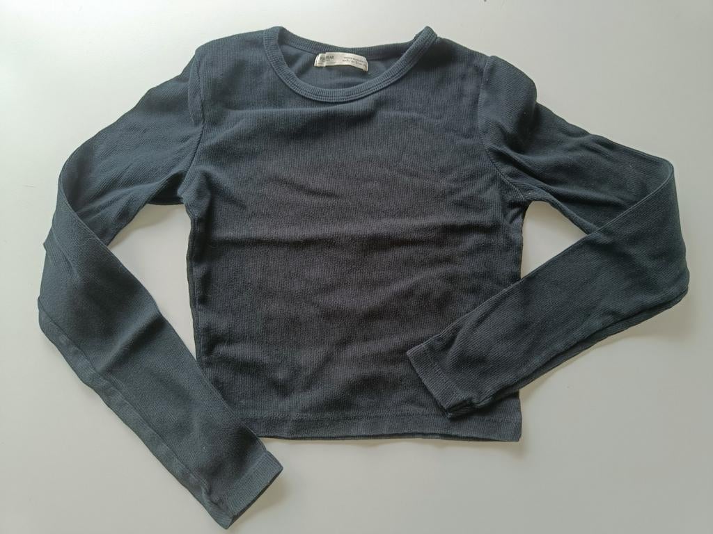 Haut court Pull & Bear S, Enlèvement ou Envoi, Taille 36 (S), Noir, Pull & Bear