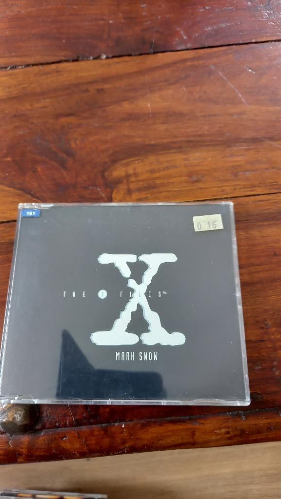 Cd single mark snow "série X files ", Cd's en Dvd's, Ophalen of Verzenden, Zo goed als nieuw, Pop