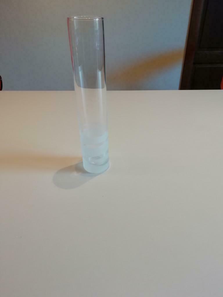 Vase, Gebruikt, Overige kleuren, Ophalen of Verzenden, Glas