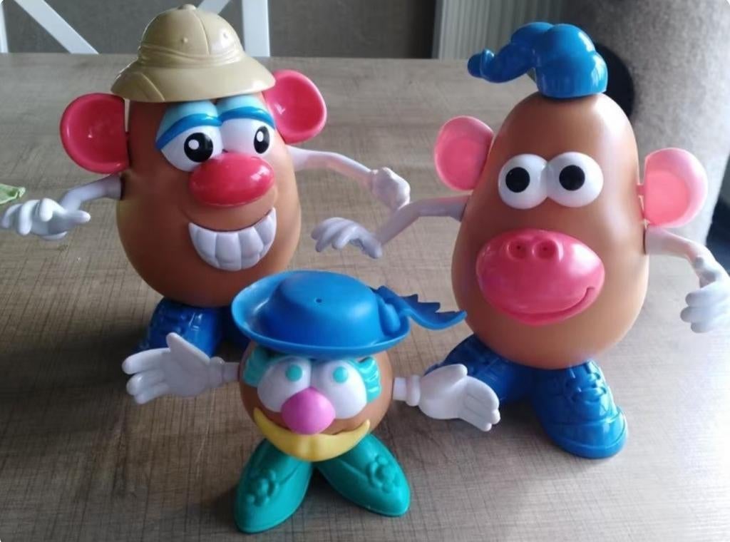 Mr. Potato Head: 3 figuren, Ophalen of Verzenden, Gebruikt