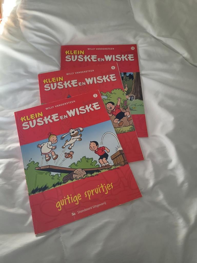 Klein Suske en Wiske, Willy Vandersteen , 3 stuks, Enlèvement ou Envoi, Utilisé