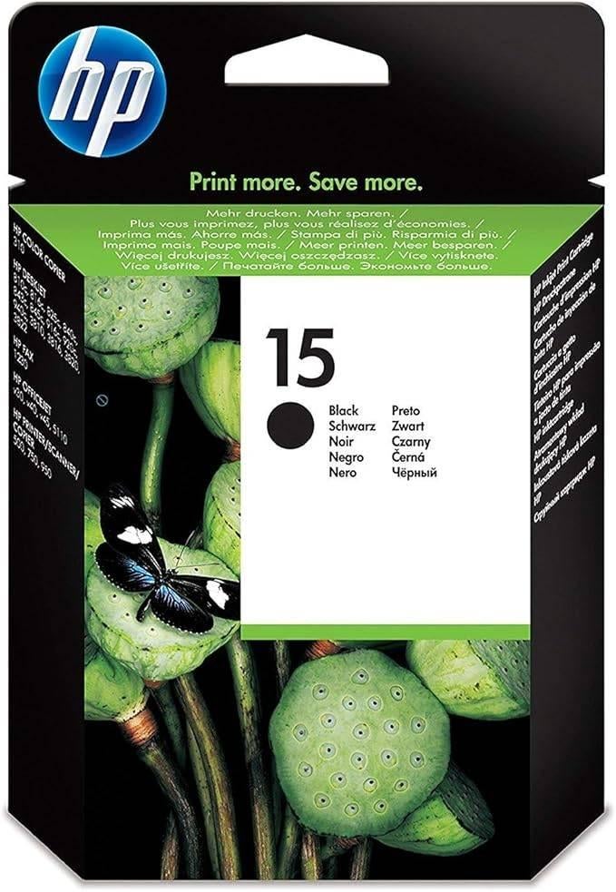 HP 15 inktcartridge - zwart, Computers en Software, Printerbenodigdheden, Ophalen of Verzenden, Zo goed als nieuw, Cartridge, Hp