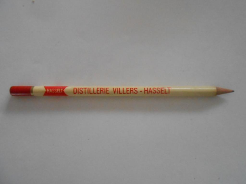 Hasselt Distillerie Villers potlood, Verzamelen, Ophalen of Verzenden, Nieuw, Gebruiksvoorwerp