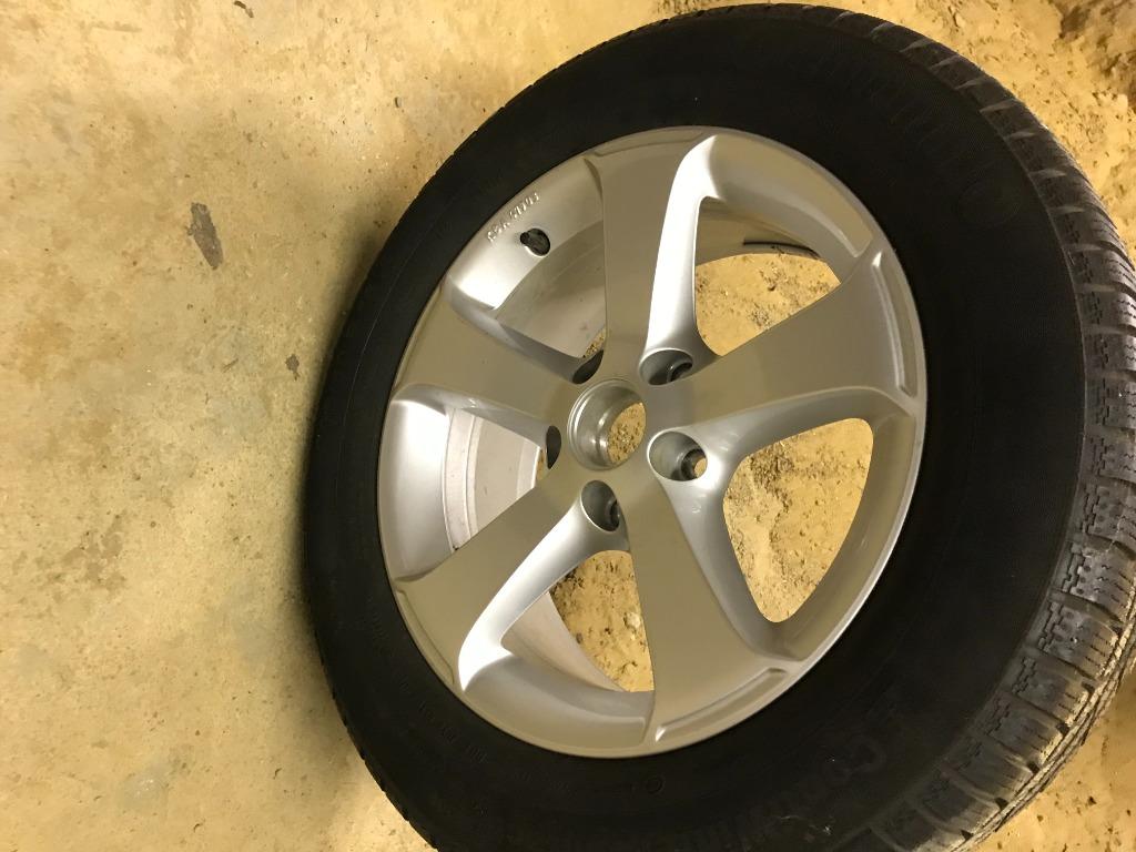 Alu velg met M&S band, Ophalen, Gebruikt, 16 inch, Banden en Velgen