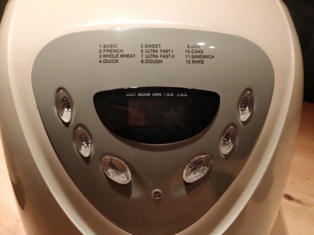 Tristar broodbakmachine, Enlèvement