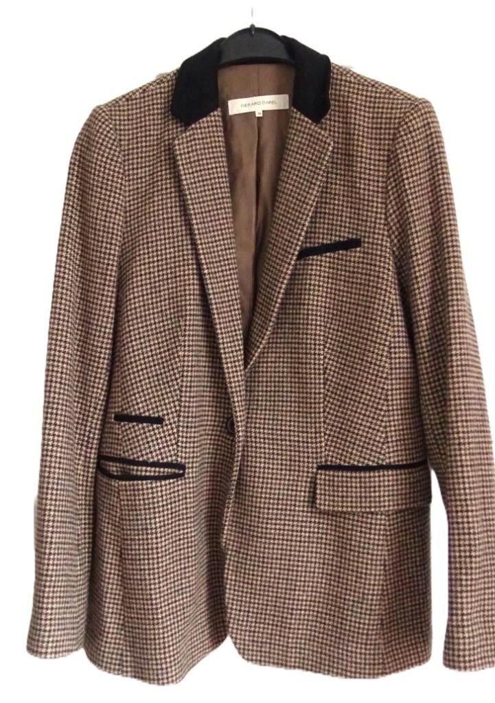Dame blazer Gerard Darel, Bruin, Zo goed als nieuw, Jasje, Ophalen