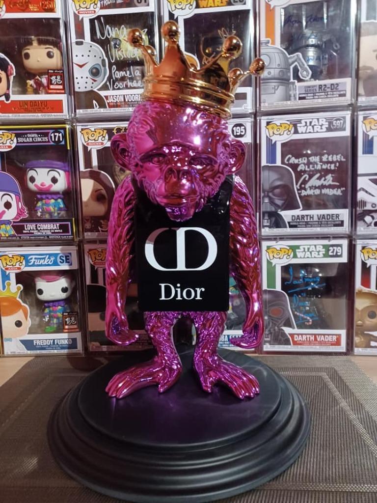 Sculptuur Fashion Monkey Dior, Enlèvement ou Envoi
