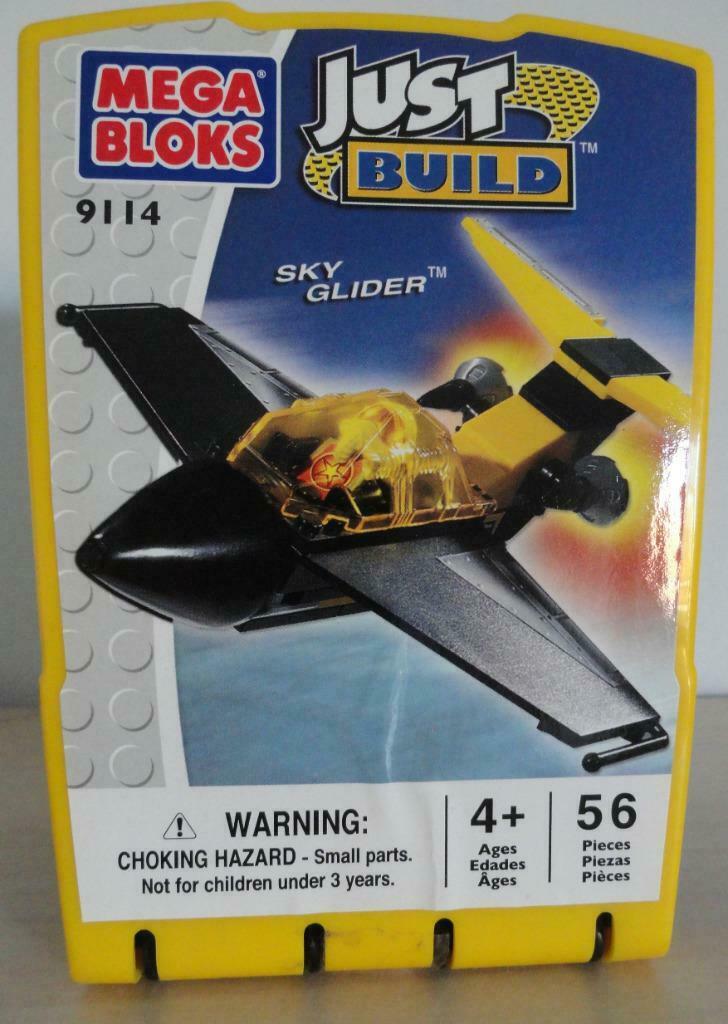 Vliegtuig Mega Bloks Just Build 9114 Sky Glider, Kinderen en Baby's, Speelgoed | Duplo en Lego, Ophalen of Verzenden, Nieuw, Complete set