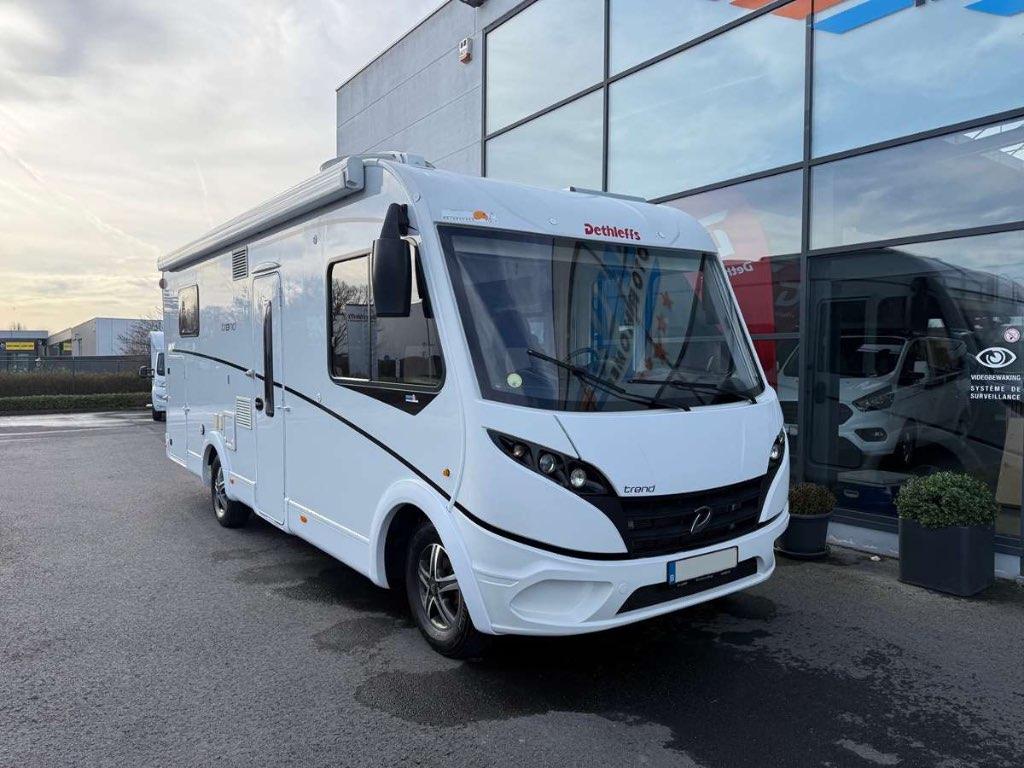DETHLEFFS TREND I 7057 DBM, Caravans en Kamperen, Mobilhomes, Ringverwarming, Fiat, 7 tot 8 meter, Bedrijf