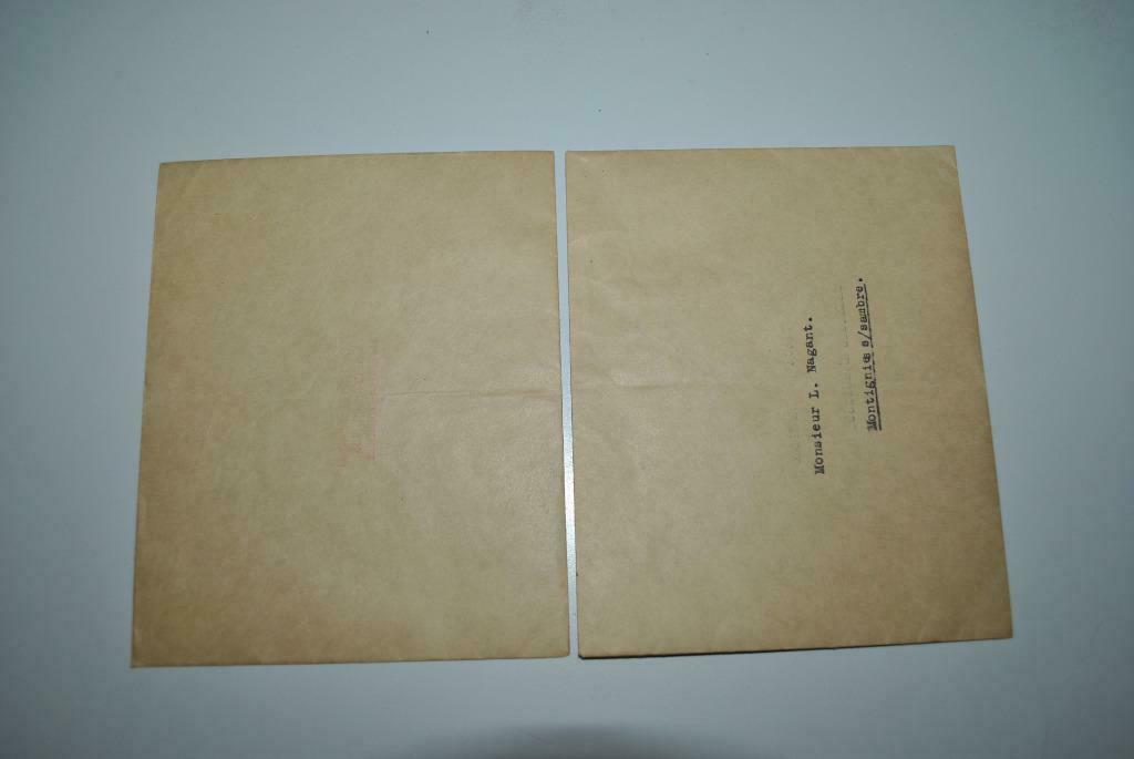 Belgique Enveloppes L. Nagant, Envoi