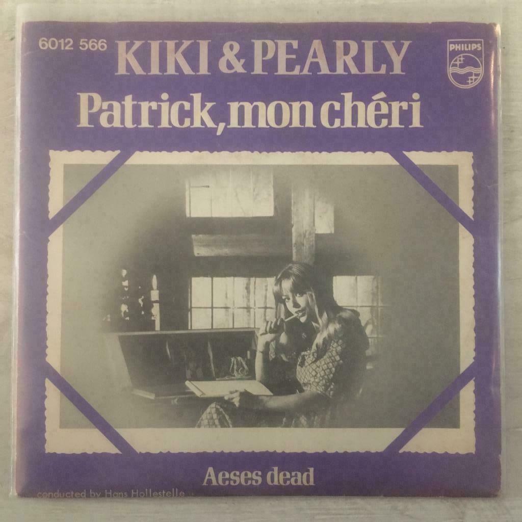 7" Kiki & Pearly - Patrick, Mon Cheri (PHILIPS 1976) VG+, Envoi, Pop