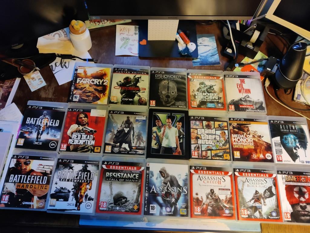 PS3 - Games (FPS, action, horror) (19 stuks), Games en Spelcomputers, Games | Sony PlayStation 3, Gebruikt, Avontuur en Actie