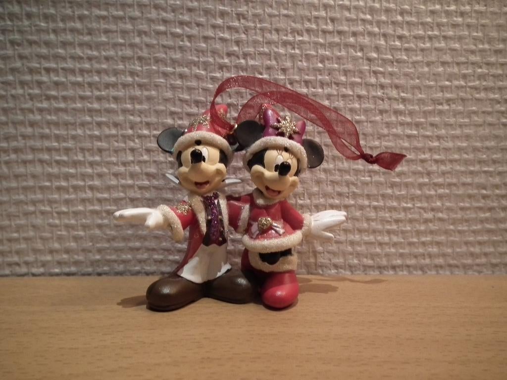 Mickey Mouse & Minnie Mouse (Disneyland Parijs)   (1), Verzamelen, Verzenden, Mickey Mouse, Zo goed als nieuw, Beeldje of Figuurtje