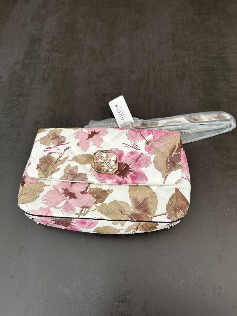 Sac à main Guess à fleur - neuf, Ophalen of Verzenden, Nieuw, Overige kleuren, Handtas