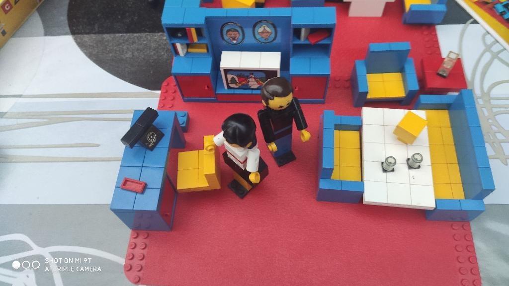 légo 264 vintage "le salon", Enfants & Bébés, Jouets | Duplo & Lego, Utilisé, Lego, Ensemble complet, Enlèvement ou Envoi