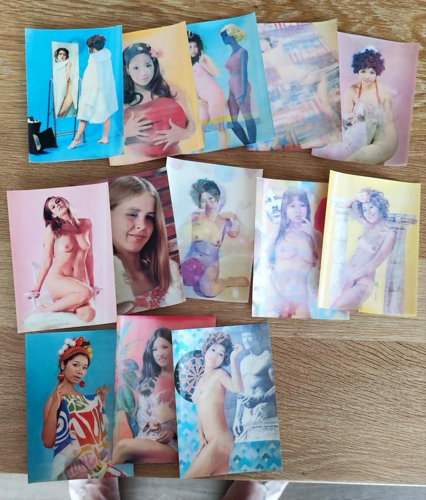 Cartes postales 3D anciennes (Toppan Top Stereo), Collections, Enlèvement ou Envoi, Autres thèmes