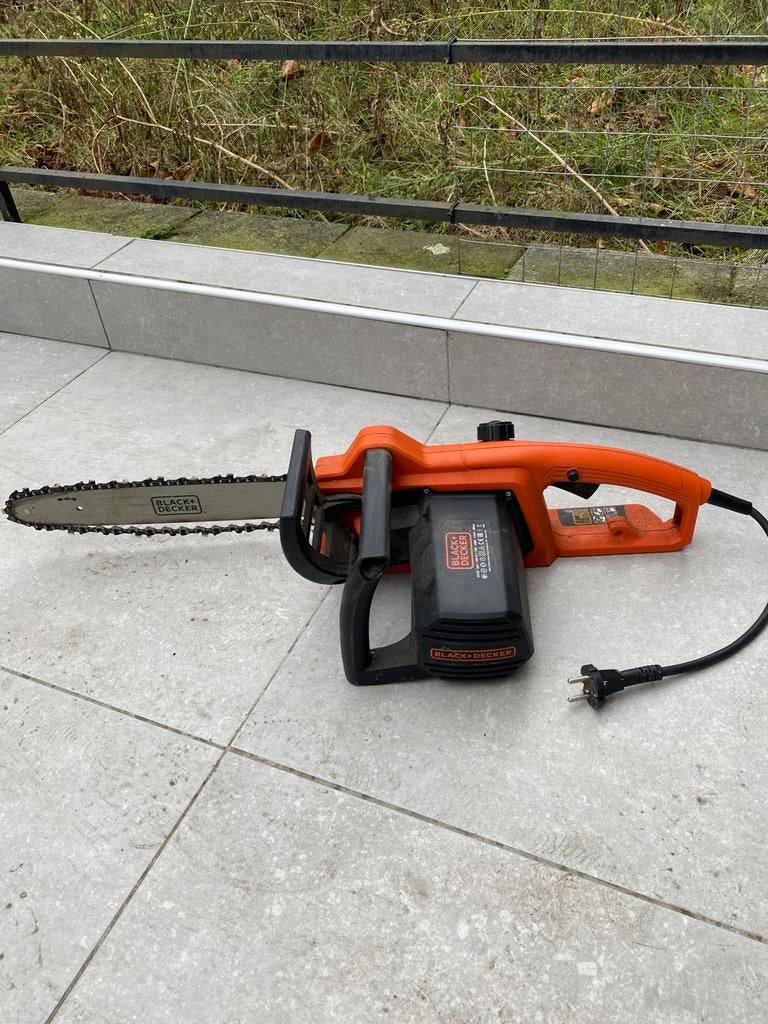Tronçonneuse électrique, Enlèvement, Comme neuf, Électrique