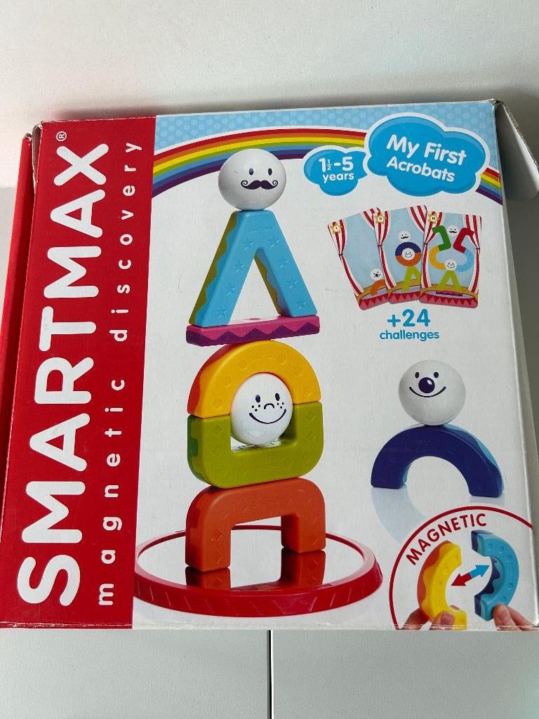 Smartmax My first acrobats (magnetisch speelgoed), Ophalen, Zo goed als nieuw, Bouwen
