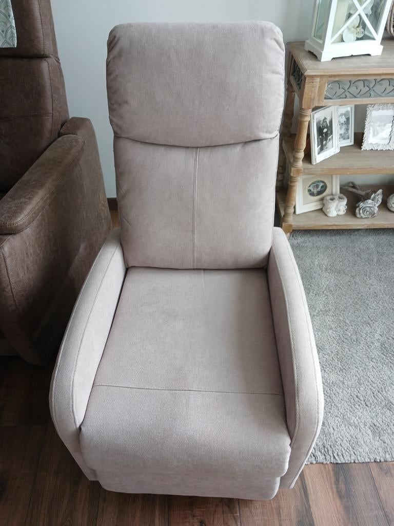 Relaxzetel ( NIET ELECTRISCH )., Huis en Inrichting, Fauteuils, Ophalen, Nieuw, Stof