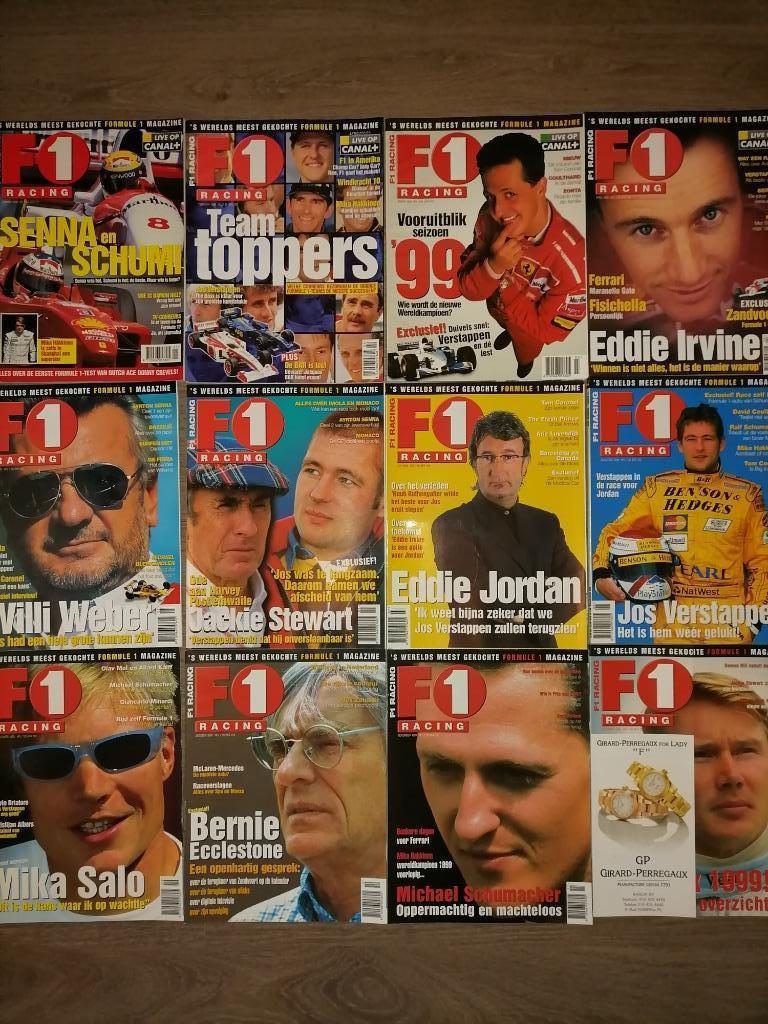 tijdschrift F1 racing, editie 1999, Boeken, Ophalen of Verzenden, Zo goed als nieuw, Sport en Vrije tijd