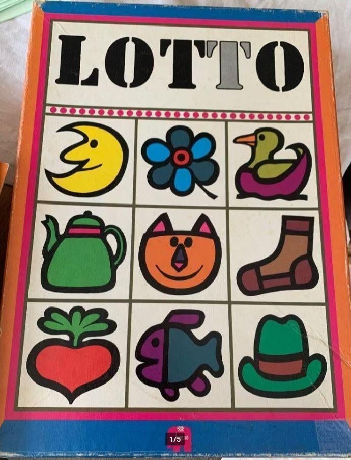 Vintage jumbo lotto Jaren ‘70, Verzamelen, Retro, Ophalen of Verzenden, Overige typen