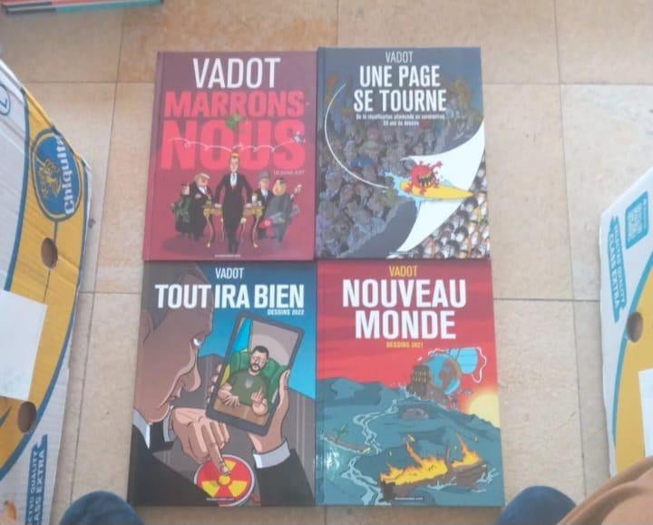 4 jaar Vadot, Nieuw, Ophalen of Verzenden, Meerdere stripboeken, Nicolas Vadot