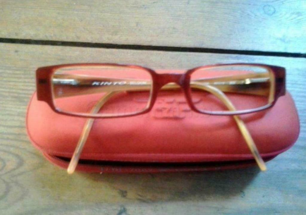 Monture lunette KINTO, Rouge, Autres marques, Comme neuf, Enlèvement