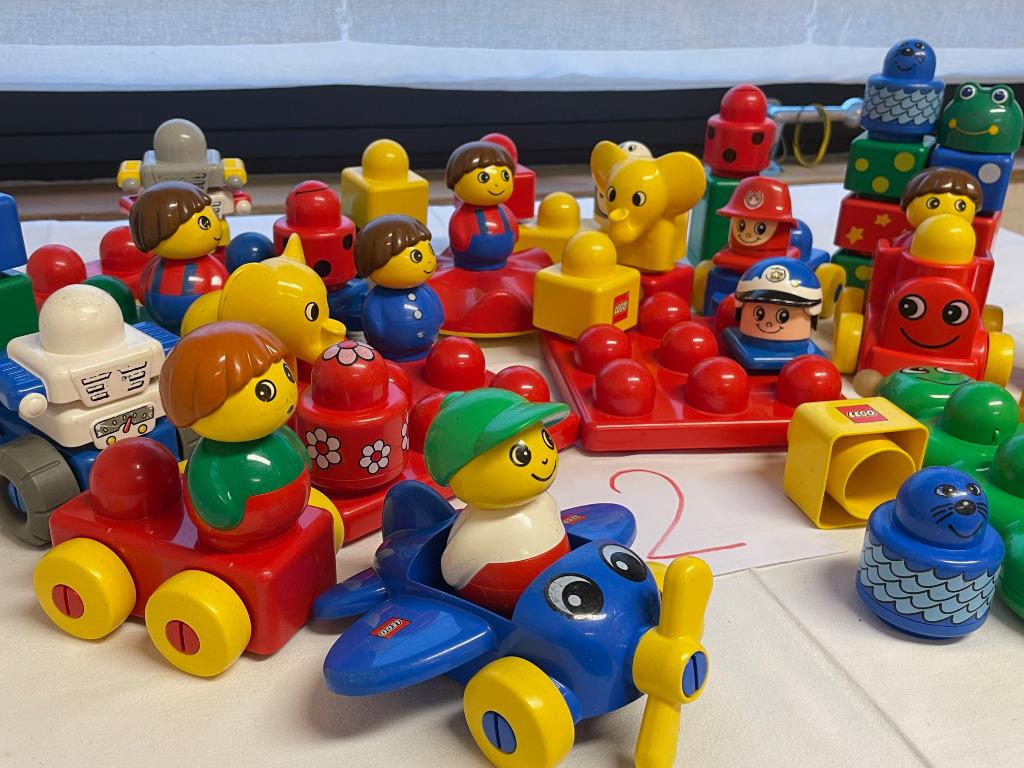 Lot de grands DUPLO (Lego) 2, Enlèvement ou Envoi, Utilisé, Briques en vrac, Duplo